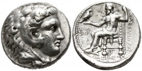 Kings of Macedon. Babylon. Antigonos I Monophthalmos 320-301 BC. In the name and types of Alexander III.. Tetradrachm AR