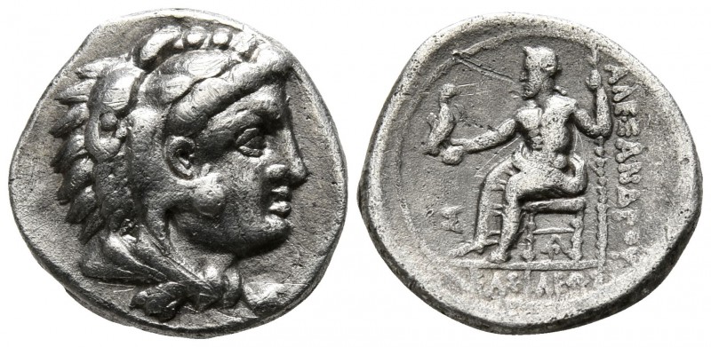 Kings of Macedon. Arados. Time of Alexander III - Philipp III 324-320 BC.
Hemid...