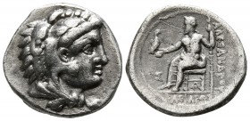 Kings of Macedon. Arados. Time of Alexander III - Philipp III 324-320 BC. Hemidrachm AR