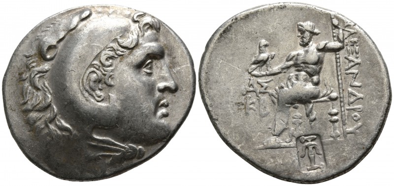 Kings of Macedon. Aspendos. Alexander III "the Great" 336-323 BC, (dated SE 22 =...