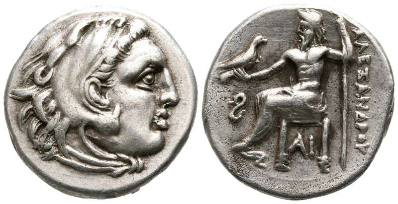 Kings of Macedon. Lampsakos. Alexander III "the Great" 336-323 BC. Struck under ...