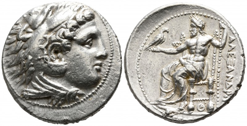 Kings of Macedon. "Pella". Alexander III "the Great" 336-323 BC.
Tetradrachm AR...