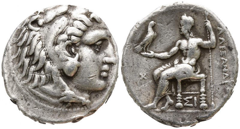 Kings of Macedon. Sidon. Alexander III "the Great" 336-323 BC, (struck ca. 312-3...