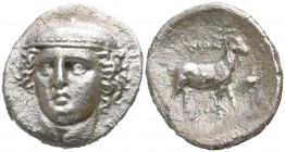 Thrace. Ainos circa 402-399 BC. Tetradrachm AR