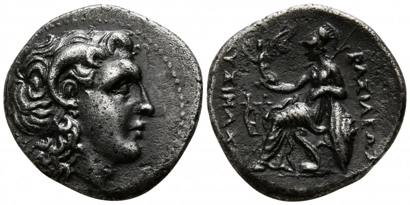Kings of Thrace. Ephesos. Lysimachos 305-281 BC.
Drachm AR

19mm., 4,14g.

...
