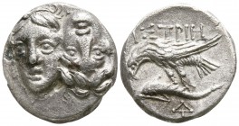 Moesia. Istrus circa 400 BC. Drachm AR