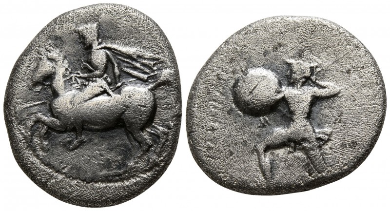 Thessaly. Pelinna circa 425-400 BC.
Drachm AR

17mm., 5,44g.

Thessalian ca...