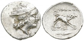 Aetolia. Aitolian League circa 279-168 BC. Hemidrachm AR