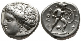 Lokris. Locri Opuntii circa 370-360 BC. Stater AR