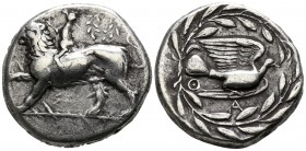 Sikyonia. Sikyon circa 350-340 BC. Stater AR