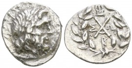 Achaia. Megara. Achaian League circa 160-146 BC. Triobol AR