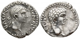 Kings of Pontos. Polemon II 38-64 AD, (dated year 20 = 57-58 AD).. Drachm AR