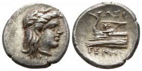 Bithynia. Kios . ΣΩΣΙΓΕΝΗΣ (Sosigenes), magistrate circa 350-300 BC. Diobol AR
