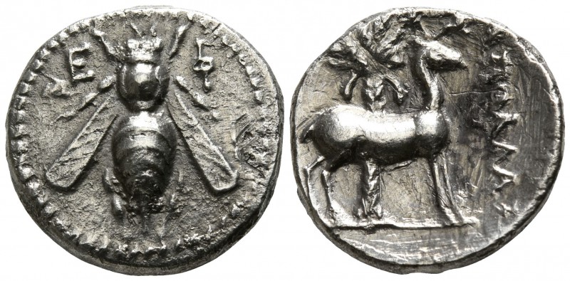 Ionia. Ephesos . ΑΠΟΛΛΑΣ (Apollas), magistrate circa 202-150 BC.
Drachm AR

1...