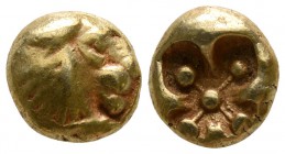 Ionia. Miletos  circa 600-550 BC. Hemihekte EL
