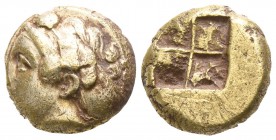 Ionia. Phokaia  circa 387-326 BC. Hekte EL