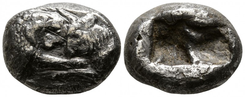 Kings of Lydia. Sardeis. Time of Cyrus to Darios I 550-520 BC.
Siglos or Half S...
