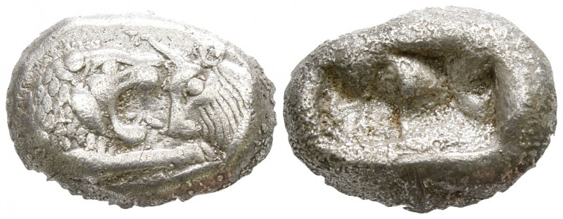 Kings of Lydia. Sardeis. Time of Cyrus to Darios I circa 550-520 BC.
Siglos or ...