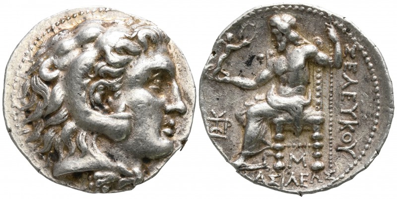 Seleukid Kingdom. Seleukeia on Tigris. Seleukos I Nikator 312-281 BC. In the typ...