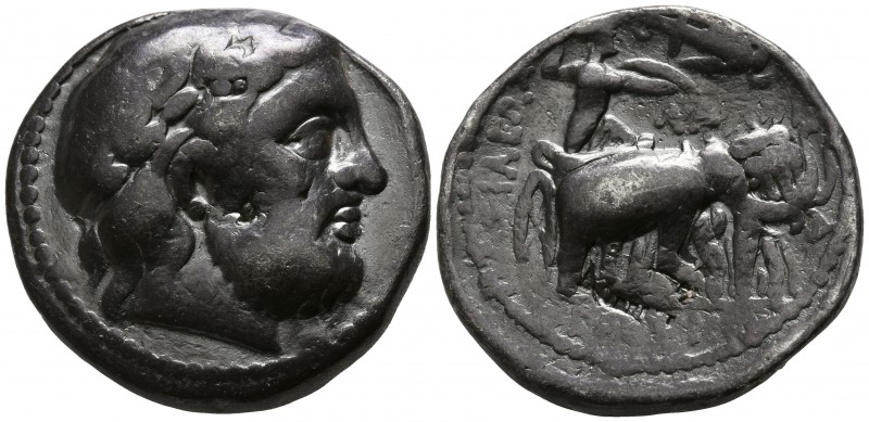 Seleukid Kingdom. Seleukeia on Tigris. Seleukos I Nikator 312-281 BC.
Tetradrac...