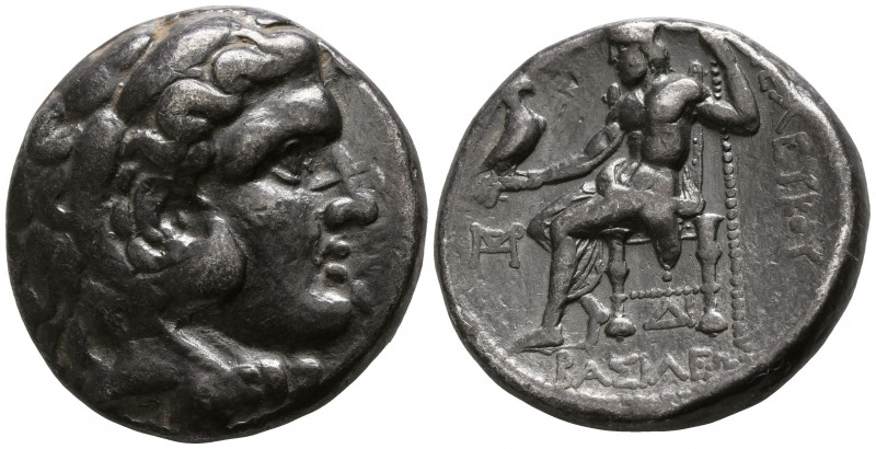 Seleukid Kingdom. Seleukeia on Tigris. Seleukos I Nikator 312-281 BC.
Tetradrac...