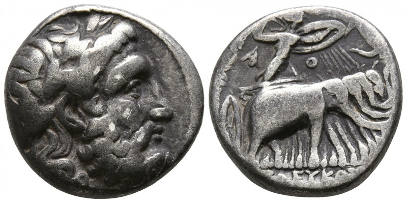 Seleukid Kingdom. Seleukeia on Tigris. Seleukos I Nikator 312-281 BC.
Drachm AR...