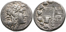 Macedon. Aesillas, quaestor 95-70 BC. Tetradrachm AR