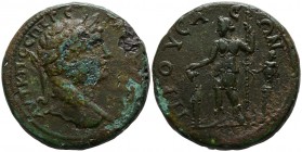 Bithynia. Prusa ad Olympon . Geta AD 198-211. Medallion AE