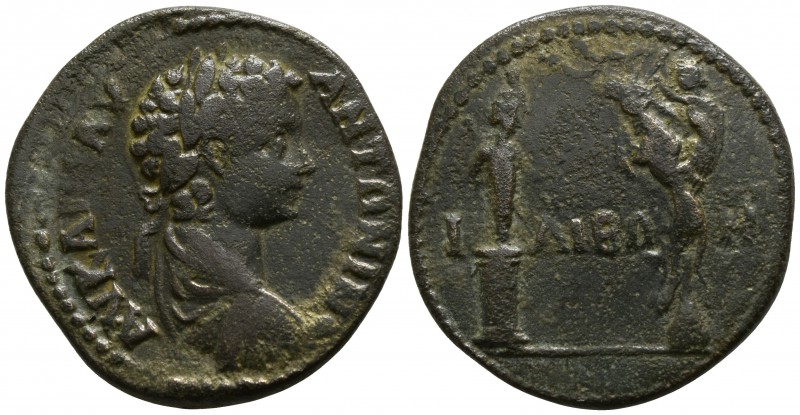 Troas. Ilion . Caracalla AD 211-217.
Bronze Æ

25mm., 8,86g.

AV KAI [M] AV...