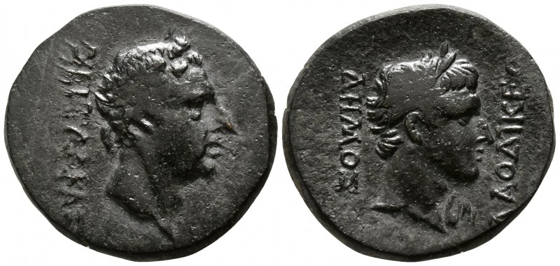 Phrygia. Laodikeia . Pseudo-autonomous issue Time of Augustus, 50 BC-1 AD. Seita...