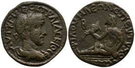 Phrygia. Philomelion  . Traianus Decius AD 249-251. Bronze Æ