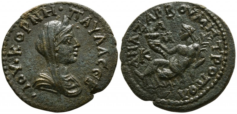 Cilicia. Anazarbos. Julia Paula, first wife of Elagabalus AD 219-220.
Bronze Æ...