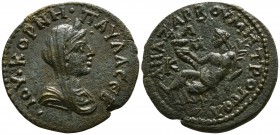 Cilicia. Anazarbos. Julia Paula, first wife of Elagabalus AD 219-220. Bronze Æ