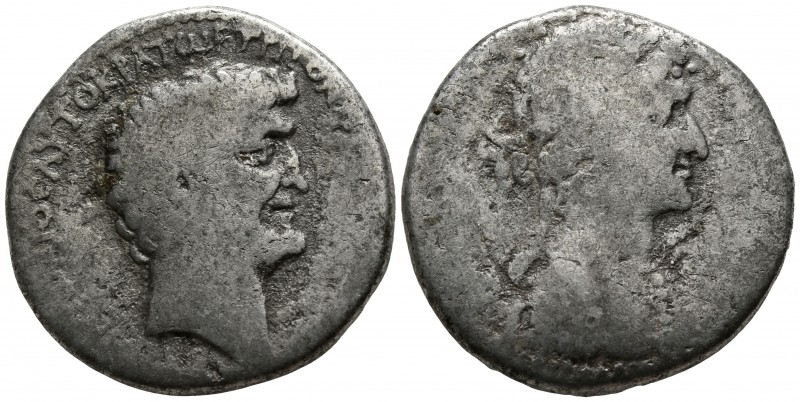 Seleucis and Pieria. Antioch. Mark Antony and Cleopatra circa 35 BC.
Tetradrach...