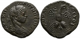 Seleucis and Pieria. Antioch. Elagabalus AD 218-222. Tetradrachm AE