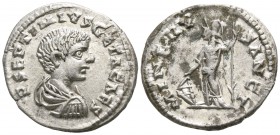 Geta as Caesar AD 197-209, (under Septimius Severus and Caracalla, ca. AD 202/3).. Laodicea. Denarius AR
