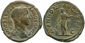 Severus Alexander AD 222-235, (struck AD 231).. Rome. Sestertius Æ