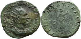 Traianus Decius AD 249-251. Rome. Double Sestertius Æ