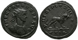 Probus AD 276-282. Siscia. 4th officina. 6th emission.. Antoninianus Æ