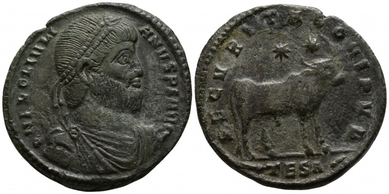 Julian II AD 360-363. Thessaloniki
Double Maiorina Æ

28mm., 8,28g.

D N FL...