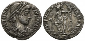Theodosius I. AD 379-395. Aquileia. Siliqua AR