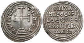 Michael II AD 821-829. Constantinople. Miliaresion AR