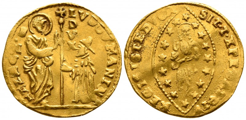 Italy. Venice. Lodovico Manin AD 1789-1797.
Zecchino AV

20mm., 3,45g.

LVD...