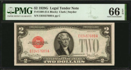 Legal Tender Notes

Fr. 1508. 1928G $2 Legal Tender Note. PMG Gem Uncirculated 66 EPQ.

This Gem Two Dollar boasts wide margins, bright paper and ...