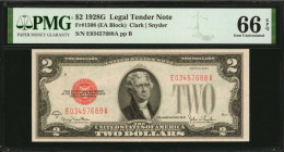 Legal Tender Notes

Fr. 1508. 1928G $2 Legal Tender Note. PMG Gem Uncirculated 66 EPQ.

A 1928G Deuce found here in an attractive Gem grade. Wide ...