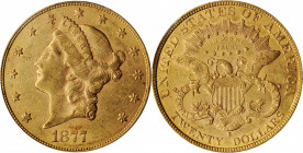 Liberty Head Double Eagle

Lot of (4) 1877-S Liberty Head Double Eagles. AU-55 (PCGS).

PCGS# 8984. NGC ID: 26B2.

Estimate: $7200