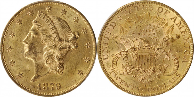 Liberty Head Double Eagle

Lot of (4) 1879-S Liberty Head Double Eagles. AU-58...