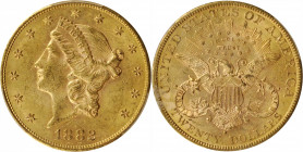 Liberty Head Double Eagle

Lot of (5) 1882-S Liberty Head Double Eagles. AU-58 (PCGS).

PCGS# 8998. NGC ID: 26BG.

Estimate: $9000