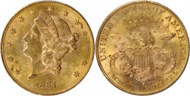 Liberty Head Double Eagle

1884-S Liberty Head Double Eagle. MS-60 (PCGS).

PCGS# 9002. NGC ID: 26BL.

Estimate: $1900