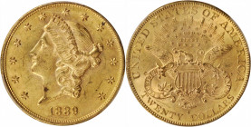 Liberty Head Double Eagle

Lot of (4) 1899-S Liberty Head Double Eagles. MS-60 (PCGS).

PCGS# 9036. NGC ID: 26CN.

Estimate: $7200
